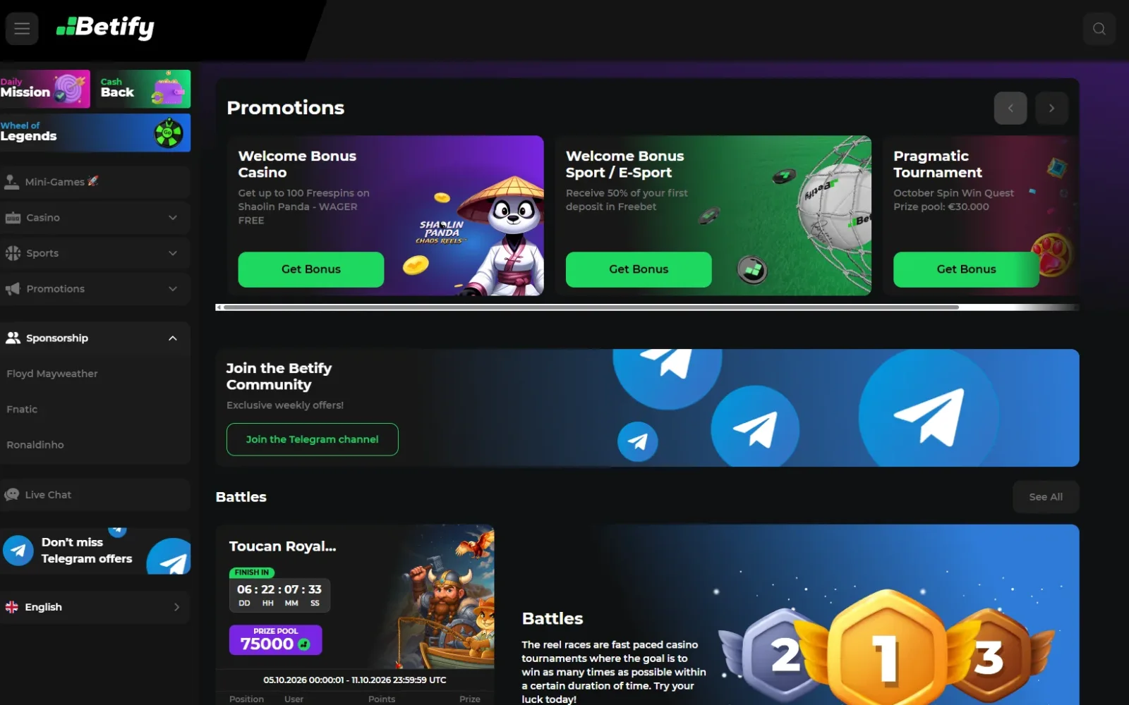 Offre de bienvenue Betify Casino jusqu’à 3 000 € et 300 tours gratuits avec conditions de mise transparentes